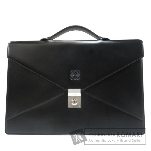 LOEWE ロエベ アナグラム ビジネスバッグ カーフ メンズ
