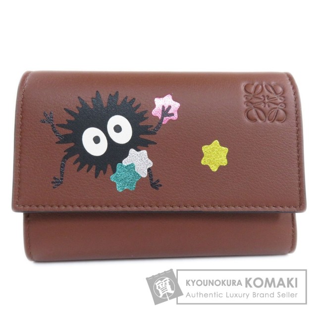 LOEWE ロエベ 千と千尋の神隠しコラボ 二つ折り財布（小銭入れあり  