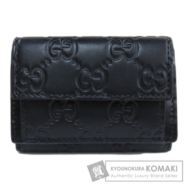 GUCCI グッチ 547070 GG シマ コンパクトウォレット 二つ折り財布 