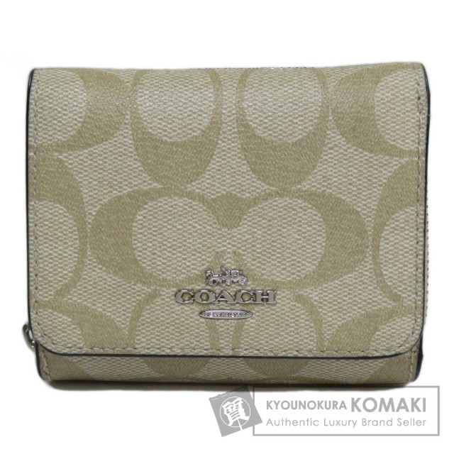 COACH コーチ 41302 シグネチャー 二つ折り財布（小銭入れあり