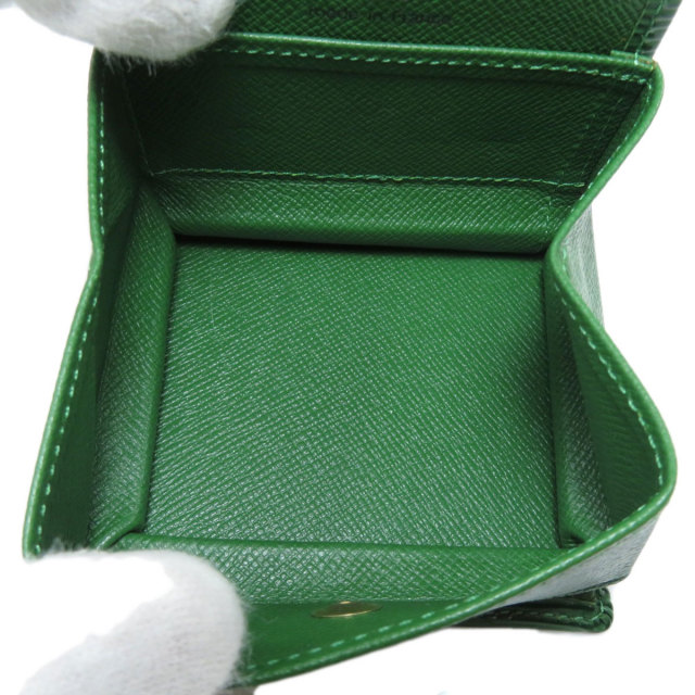 LOUIS VUITTON ルイヴィトン M63694 ボワット ボルネオグリーン コイン 