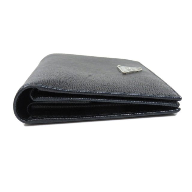 PRADA プラダ M668A サフィアーノ ロゴ金具 二つ折り財布（小銭入れ 