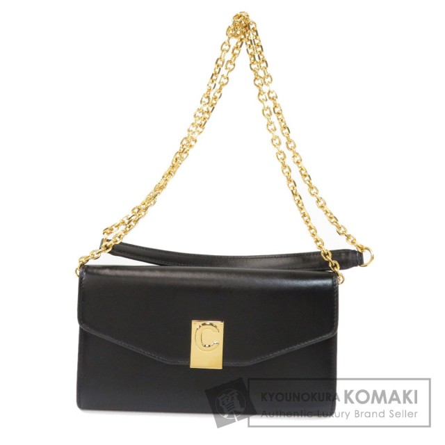 CELINE セリーヌ チェーンウォレット C金具 長財布（小銭入れあり 