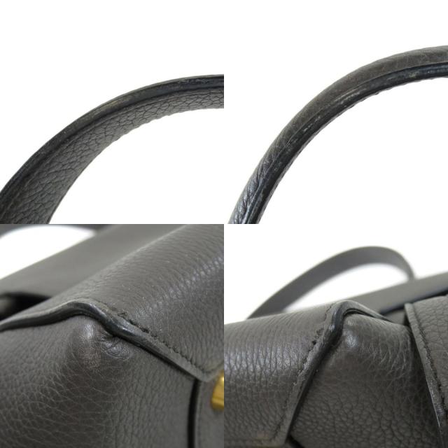 CELINE セリーヌ ベルトバッグ ハンドバッグ カーフ レディース