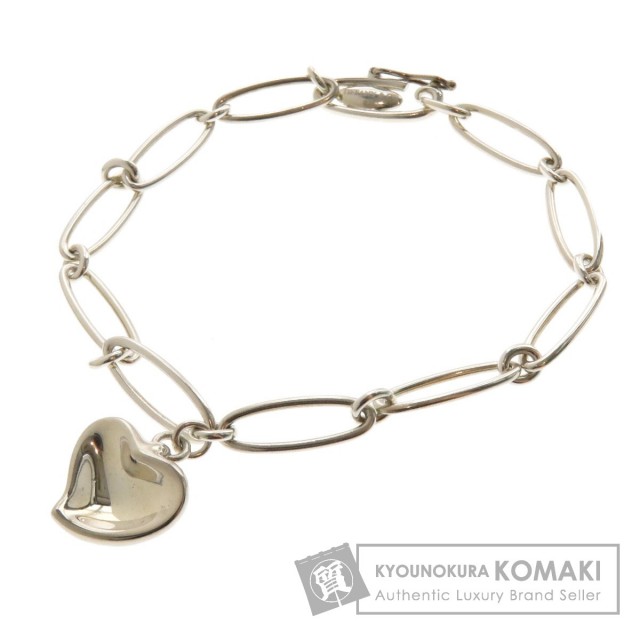 TIFFANY&Co. ティファニー カーブドハート ブレスレット シルバー 