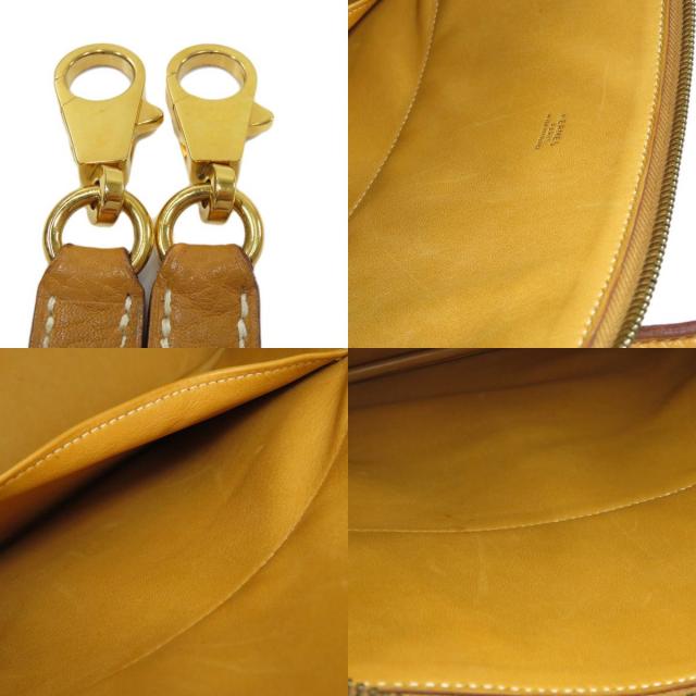 HERMES エルメス ボリード35 アルデンヌ ナチュラル ゴールド金具  