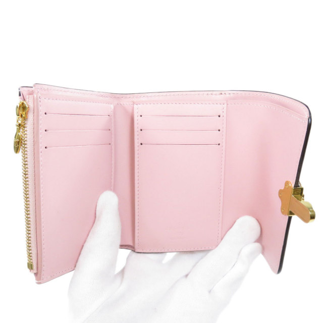 LOUIS VUITTON ルイヴィトン モノグラム ポルトフォイユ チェリー
