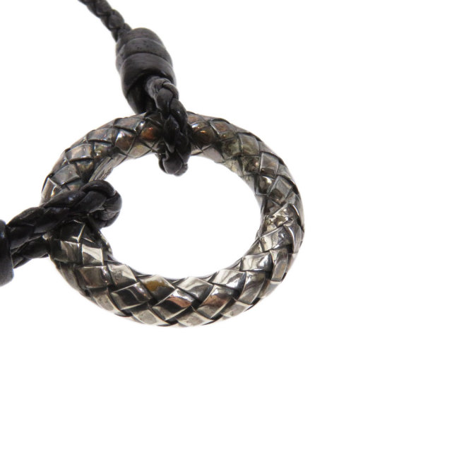 BOTTEGA VENETA ボッテガヴェネタ イントレチャート ネックレス レザー 