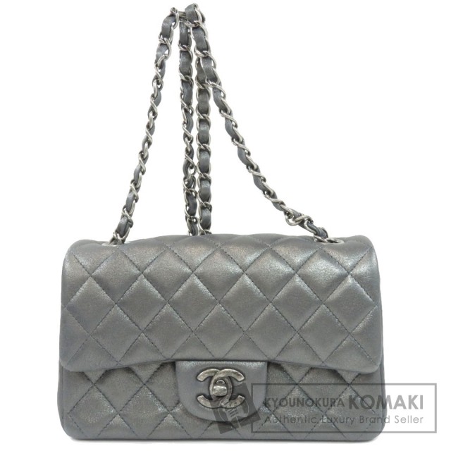 CHANEL シャネル ココマーク シルバーチェーン ショルダーバッグ  