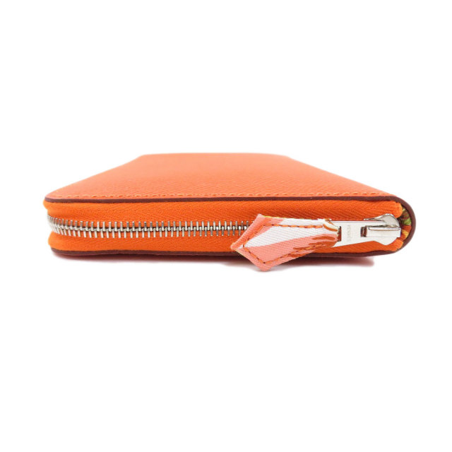 HERMES エルメス アザップ シルクインロング オレンジ シルバー金具 長 