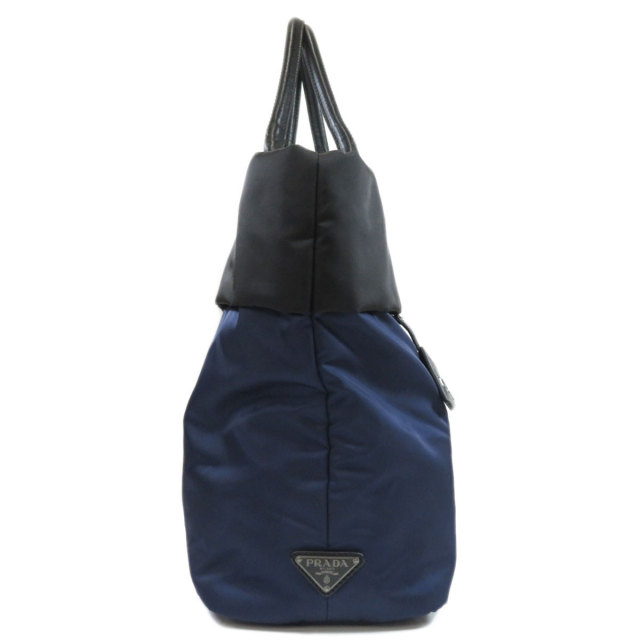 PRADA プラダ バイカラー トートバッグ ナイロン素材/レザー レディース 
