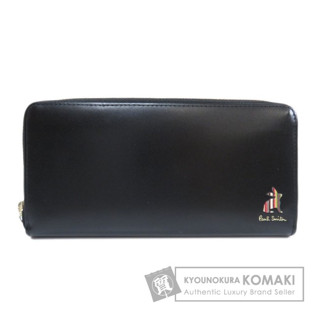 ポール・スミス Paul Smith ラウンドファスナー ウサギ　長財布 Paul Smith ポール・スミス ウサギモチーフ 長財布（小銭入れ