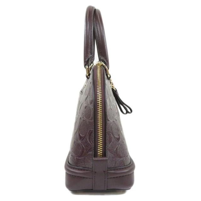 COACH コーチ F55450 シグネチャー 2WAY ハンドバッグ パテント