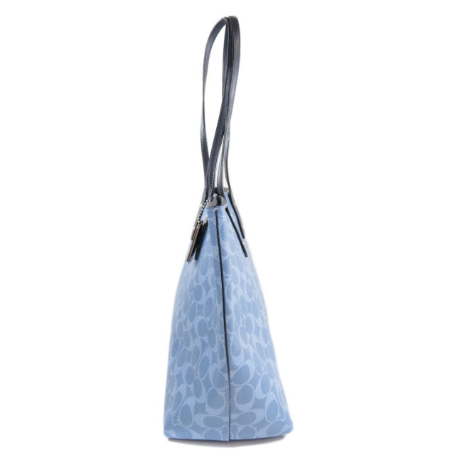 COACH コーチ 76636 シグネチャー トートバッグ PVC レディース