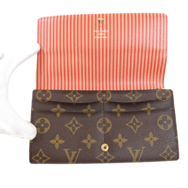 LOUIS VUITTON ルイヴィトン M60415 ポルトフォイユ・サラ トランク 長 