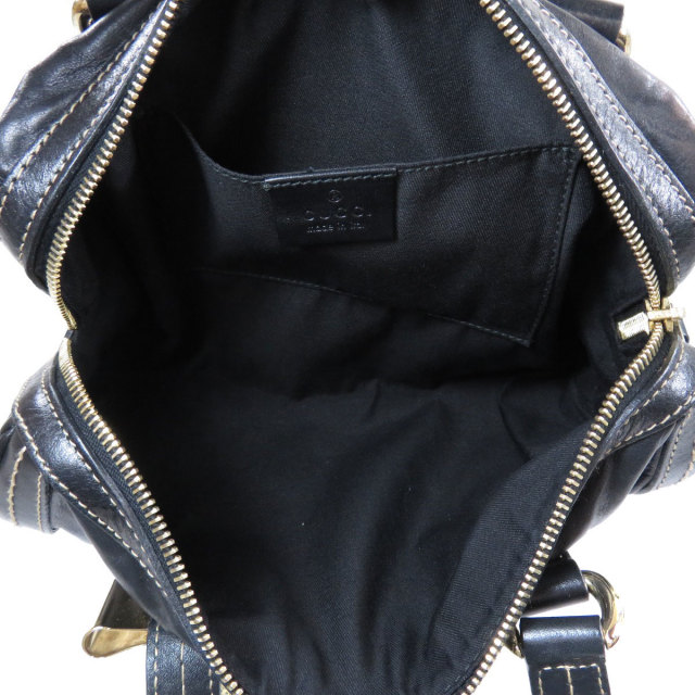 GUCCI グッチ 181485 リボン ハンドバッグ レザー レディース ブランド  