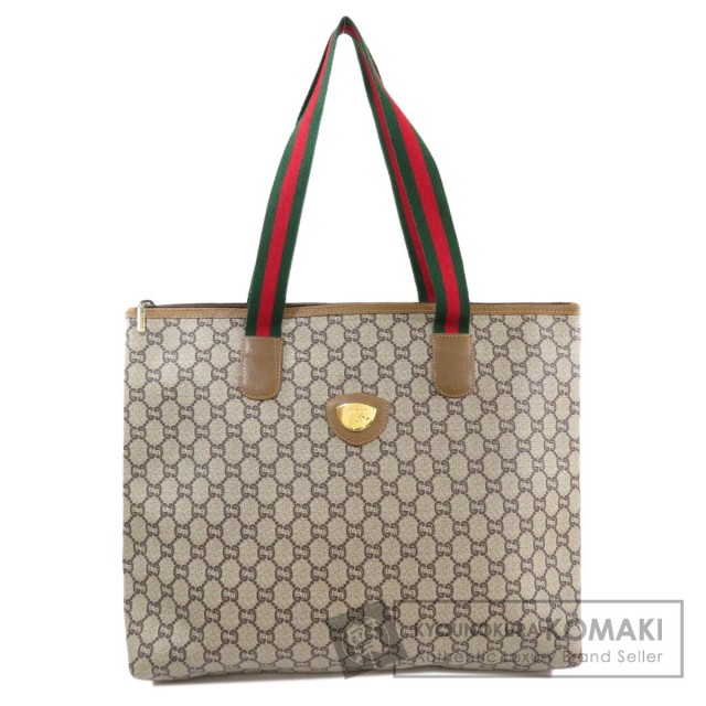 GUCCI グッチ GGプラス トートバッグ PVC レディース 