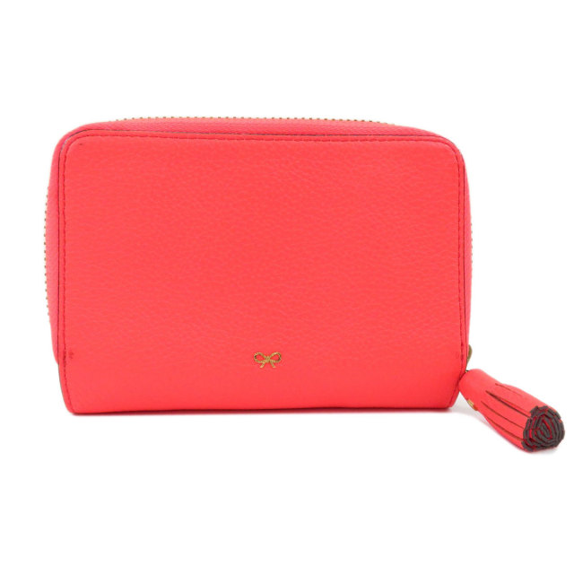 ANYA HINDMARCH アニヤハインドマーチ 折財布 レザー製 スマイル