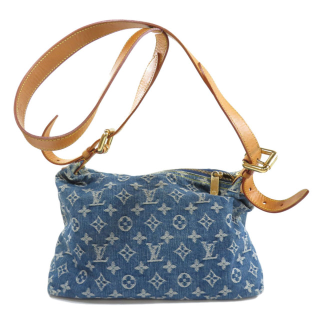 LOUIS VUITTON ルイヴィトン M95049 バギーPM ショルダーバッグ デニム  