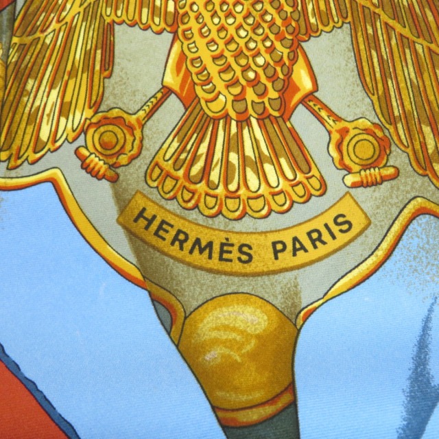 HERMES エルメス カレ90 シルクの太陽 Soleil de Soie スカーフ シルク 