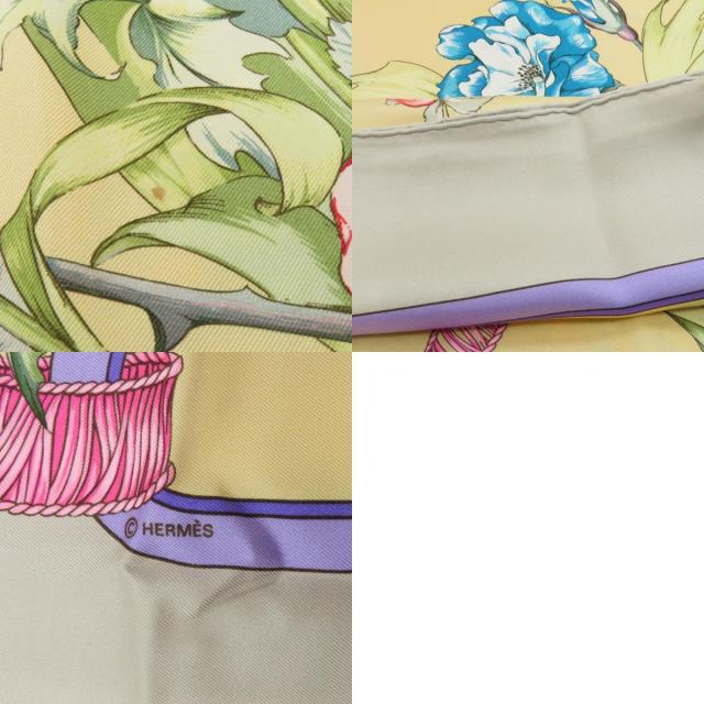 HERMES エルメス カレ90 REGINA 女王陛下 スカーフ シルク レディース