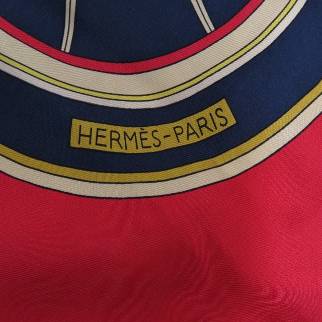 HERMES エルメス カレ90 WASHINGTON S CARRIAGE スカーフ シルク 