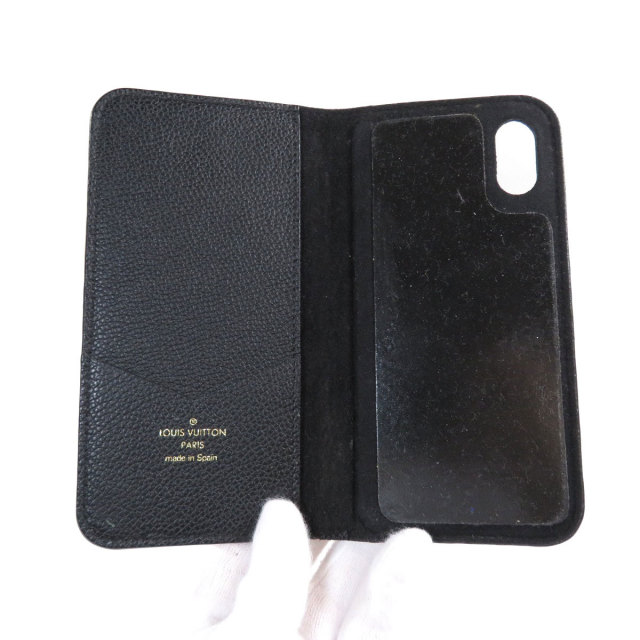 LOUIS VUITTON ルイヴィトン M63586 フォリオ iPhone X XS アン  