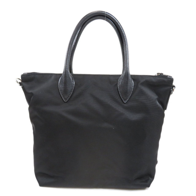 PRADA プラダ 1BA073 ビジュー 2WAY ハンドバッグ ナイロン素材 レディース