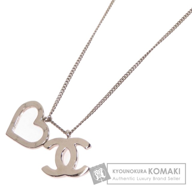 CHANEL シャネル ココマーク ハートモチーフ ネックレス 金属製 レディース
