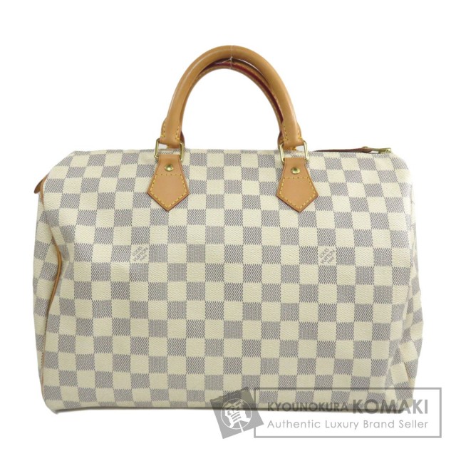 LOUIS VUITTON ルイヴィトン N41369 スピーディ35 ダミエ アズール 業界最高い品質 ルイヴィトン ダミエアズール スピーディー ハンドバッグ