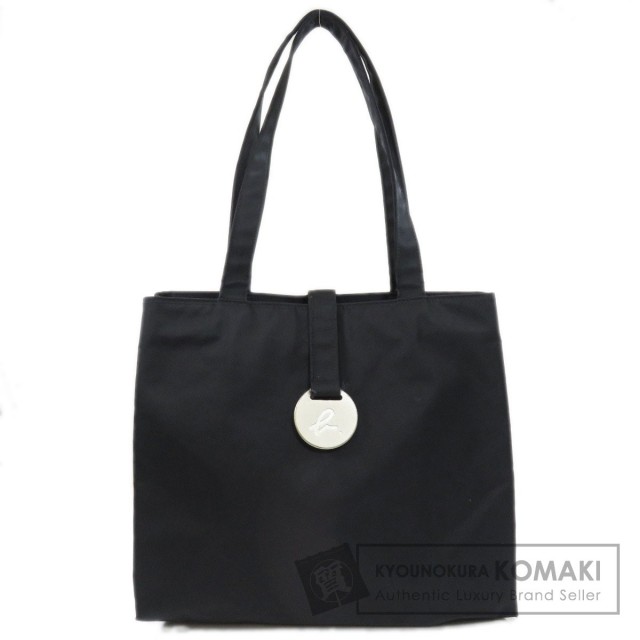 agnes b. アニエスベー ロゴ トートバッグ ナイロン素材 レディース  