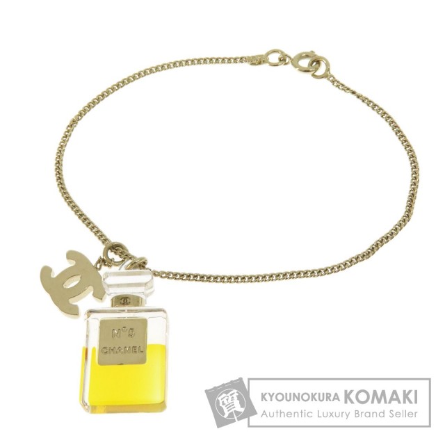 CHANEL シャネル No.5 香水モチーフ ココマーク ブレスレット 金属製 