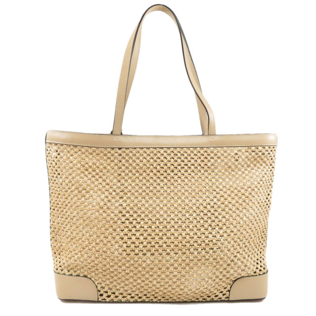 Jimmy Choo ジミーチュウ かごバッグ トートバッグ ストロー レディース 