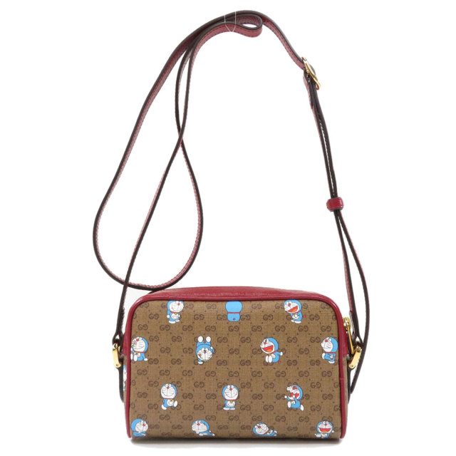GUCCI グッチ 647784 ドラえもんコラボ GGスプリーム ショルダーバッグ 