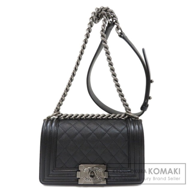 CHANEL シャネル チェーンショルダー ボーイシャネル シルバー金具 