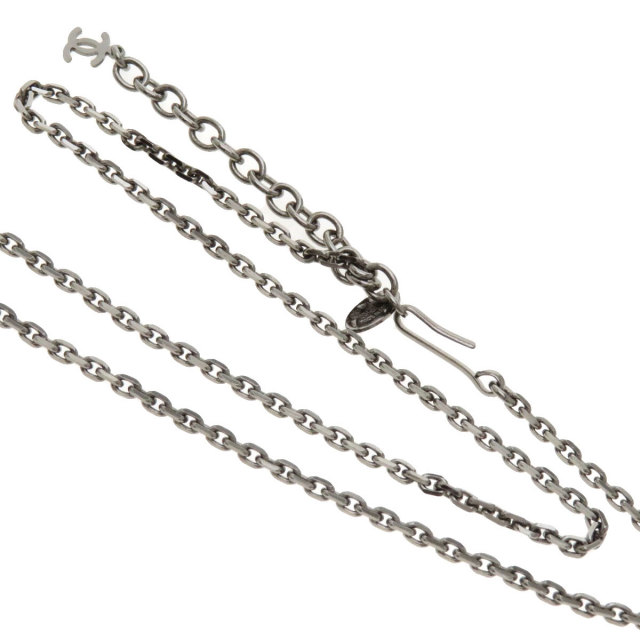 CHANEL シャネル ネックレス ピアス 2点セット ネックレス 金属製  