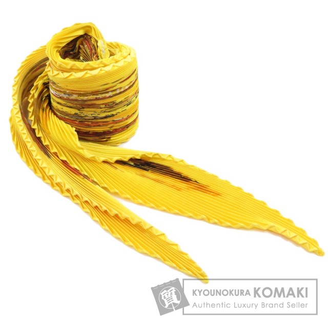 HERMES エルメス プリーツスカート カレ90 CONCERTO スカーフ シルク  