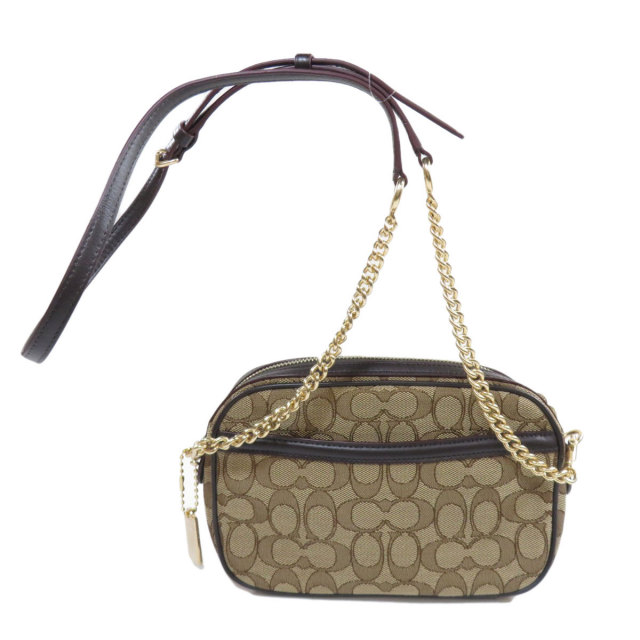 COACH コーチ F28959 シグネチャー ショルダーバッグ キャンバス  