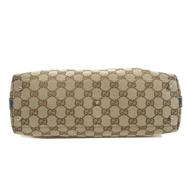 GUCCI グッチ 145759 GG シェリーライン ハンドバッグ キャンバス 