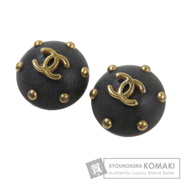 CHANEL シャネル ココマーク スタッズ イヤリング 金属製  