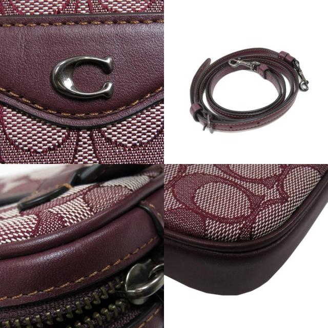 極美品】COACH シグネチャー ウエストバッグ ボディバッグ