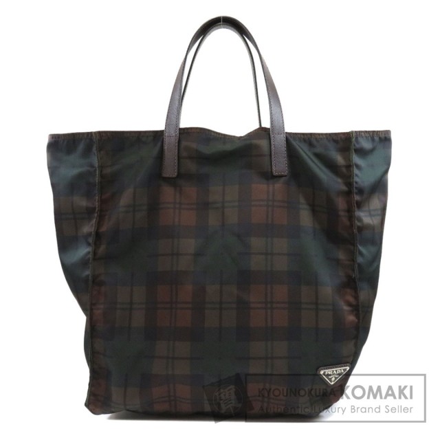 送料関税込◇PRADA ロゴ ナイロン ハンドバッグ PRADA プラダ B6243 ロゴ金具 ハンドバッグ ナイロン素材
