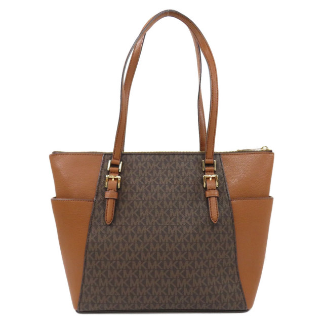 Michael Kors マイケルコース ロゴパターン トートバッグ レザー 