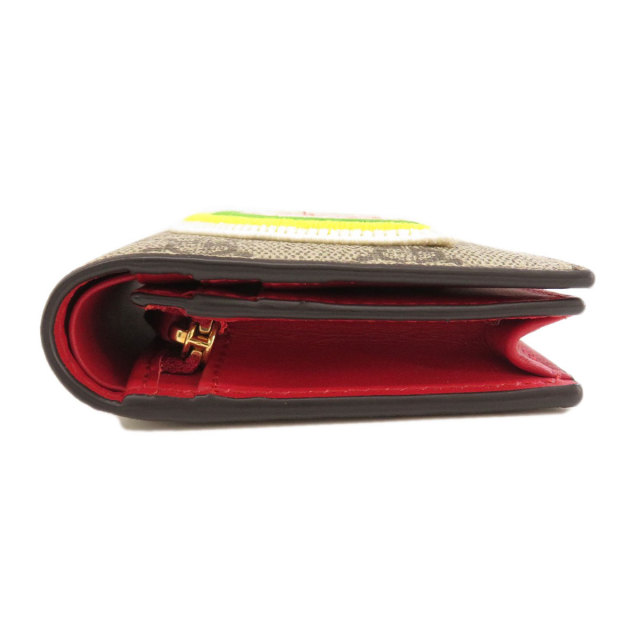 GUCCI グッチ 476412 GG レインボー ラブ 二つ折り財布（小銭入れあり 