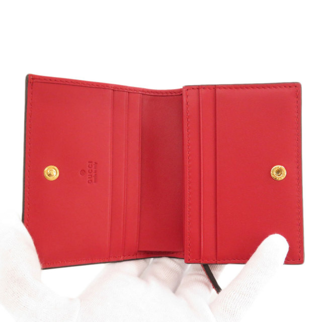 GUCCI グッチ 476412 GG レインボー ラブ 二つ折り財布（小銭入れあり 