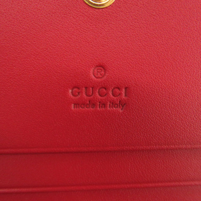 GUCCI グッチ 476412 GG レインボー ラブ 二つ折り財布（小銭入れあり 
