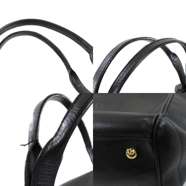 LOEWE ロゴトートバッグ ブラック【関税送料込】 ネット限定】LOEWE ロエベ バックルジッパートート カーフ