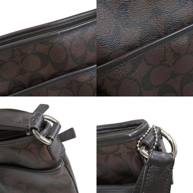 COACH コーチ F71131 シグネチャー ショルダーバッグ PVC