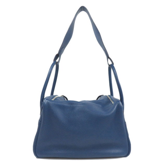 HERMES エルメス リンディ34 トリヨン ブルーナッツ ハンドバッグ  