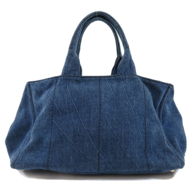 PRADA プラダ B1872B カナパ トートバッグ デニム レディース